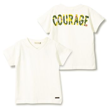 【プチプラ】バックロゴ半袖Tシャツ