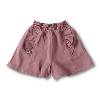 フリル使いショートパンツ