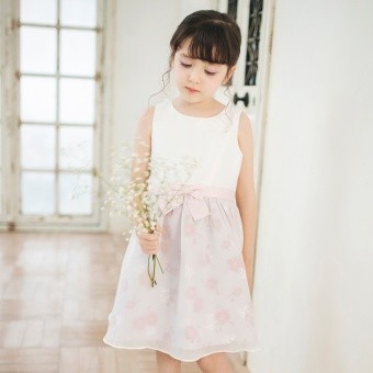 【キメ服】花柄ジャンパースカート
