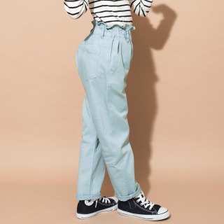 【22AW】【マカロンパンツ】テーパードシルエットロングパンツ