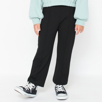 センタープレス風ロングパンツ