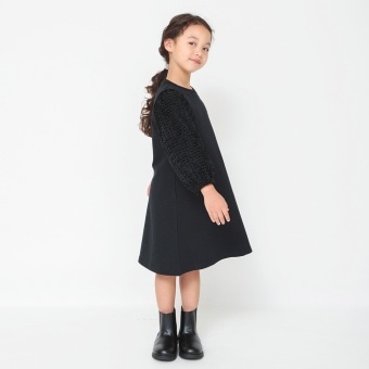 【プチレディ】ふんわり袖ワンピース