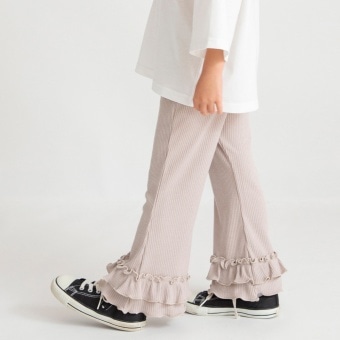リブパンツ