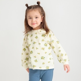 【ブランシェスmini】ワッフル長袖Tシャツ