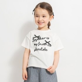 ロゴリボンTシャツ