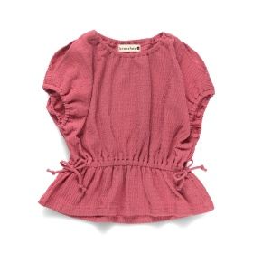 【セットアップ対応】ジャガード半袖トップス