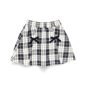 【おそろい】チェック柄スカパン