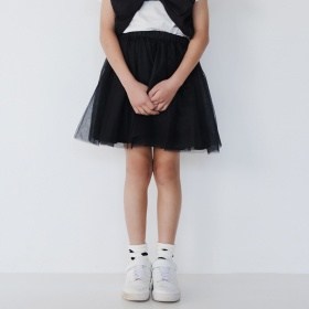 【予約商品】【b.+A】金子綾/チュールスカート_