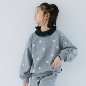 【WEB先行】【b.+A】金子綾/裏毛トレーナー_