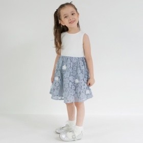 【予約商品】【フォーマル】花柄ジャガードワンピース