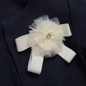 【予約商品】【フォーマル】リボンコサージュ