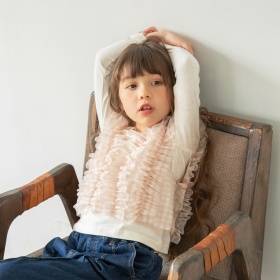 チュールベストトップスセット