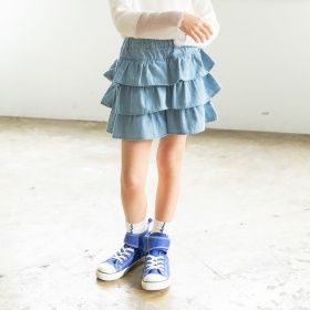 フリルスカート風ショートパンツ