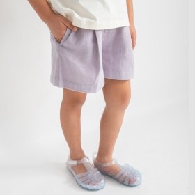 【爽パン/綿100％】パナマ織りショートパンツ