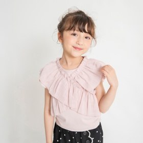 【おそろい】フリルクロスTシャツ