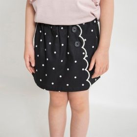 スカラップスカート風パンツ