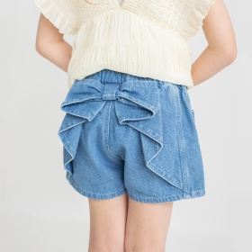 バックリボンショートパンツ