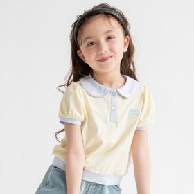ハート刺しゅうポロシャツ