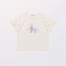 【吸水速乾】フリル袖アソート半袖Tシャツ