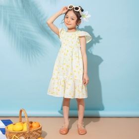 【おそろい】花柄ワンピース