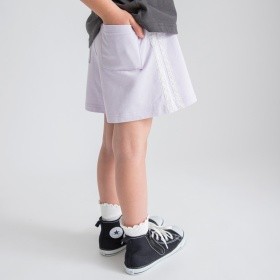 サイドレースショートパンツ