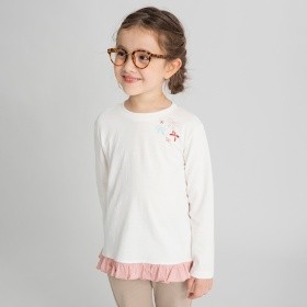 【ブランシェスmini】裾フリルチュニック