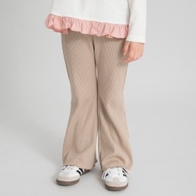 ストレッチリブフレアパンツ