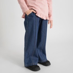 デニムワイドパンツ