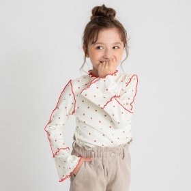 もちもちニットソー長袖Tシャツ