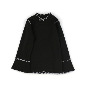 もちもちニットソー長袖Tシャツ