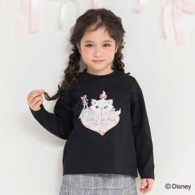 【Disney / ディズニー】おしゃれキャット / マリー / 長袖Tシャツ
