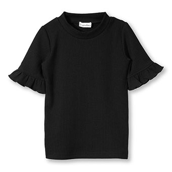 テレコ5分袖Tシャツ