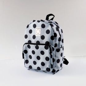 75_グレー_ドット柄