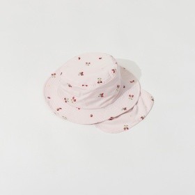 日よけ付き刺しゅうハット