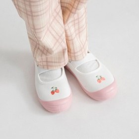 ワンポイント刺しゅう上履き