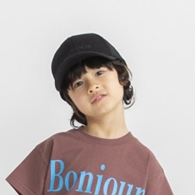 ロゴ刺しゅうメッシュキャップ