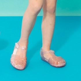 キラキラクリアサンダル