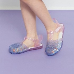 キラキラクリアサンダル