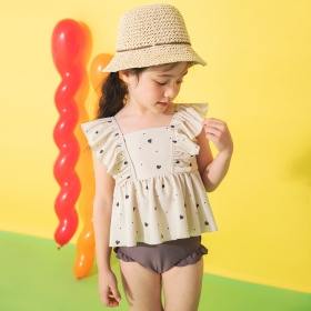 【予約商品】【水着 / SWIM】フリルタンキニ_