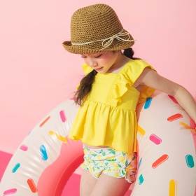 【予約商品】【水着 / SWIM】フリルタンキニ_