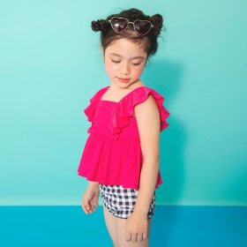 【予約商品】【水着 / SWIM】フリルタンキニ_