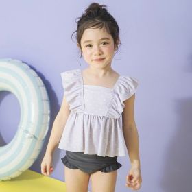 【予約商品】【水着 / SWIM】フリルタンキニ_