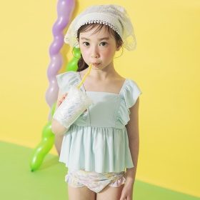 【予約商品】【水着 / SWIM】フリルタンキニ_
