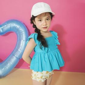 【予約商品】【水着 / SWIM】フリルタンキニ_