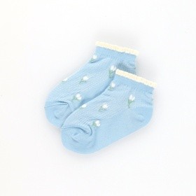 チューリップ柄アンクルソックス