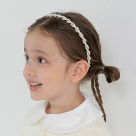 【予約商品】【フォーマル】パールカチューシャ