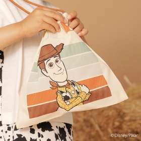 【TOY STORY／トイ・ストーリー】キャラクタープリント巾着
