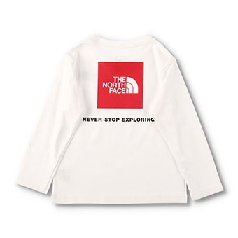 【THE NORTH FACE/ザ・ノース・フェイス】スクエアロゴ長袖Tシャツ