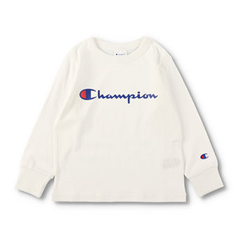 【 Champion/チャンピオン 】ベーシックロゴ長袖T シャツ