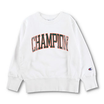 ショップ在庫確認 Champion チャンピオン ロゴトレーナー 子供服のブランシェス Branshes Official Site